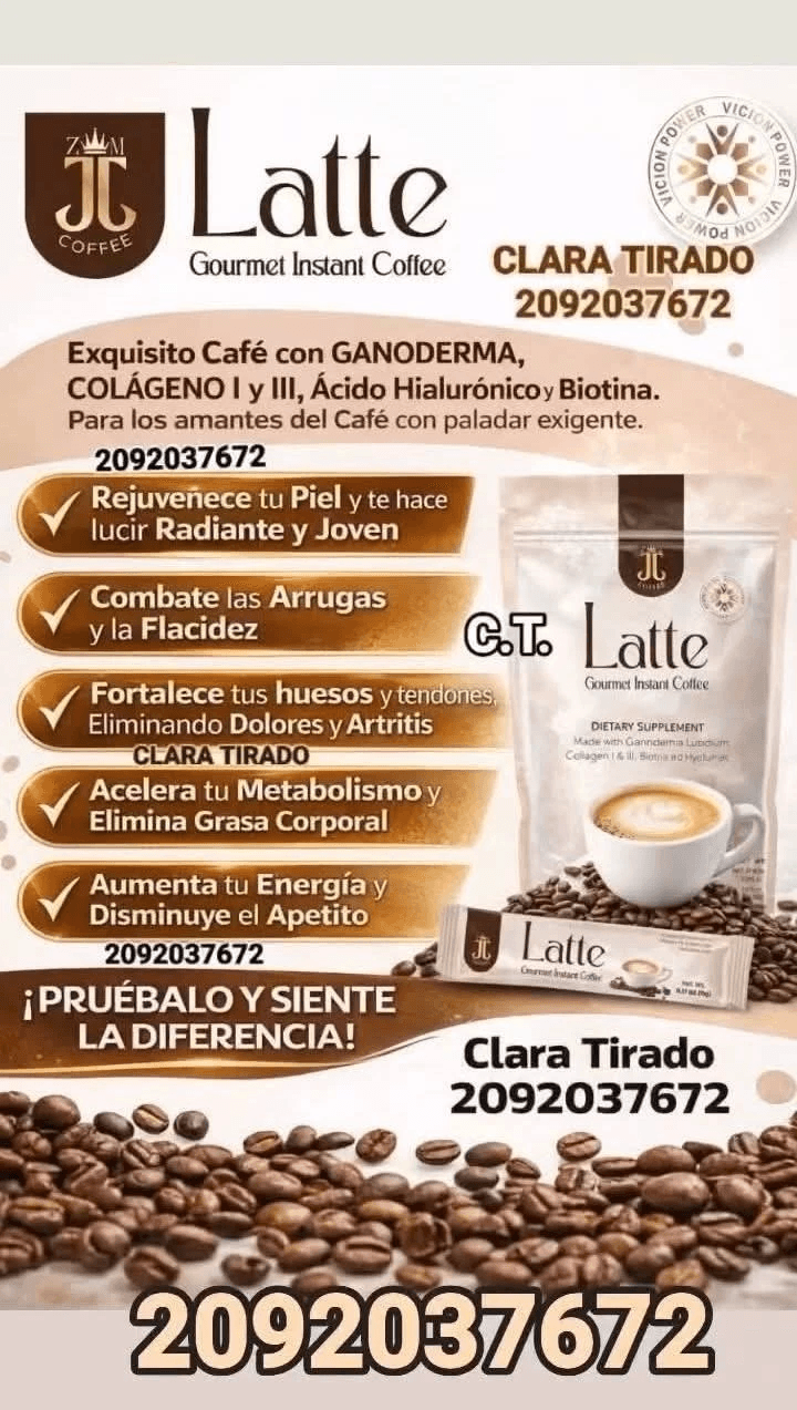JJ Gourmet Coffee Latte